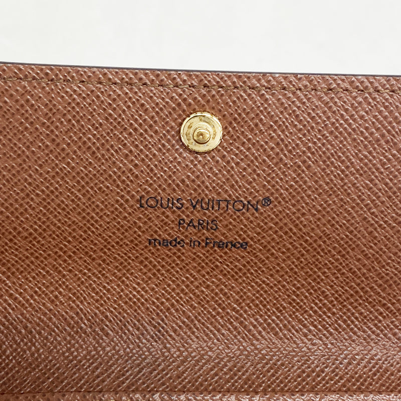 【6ia0147】ルイヴィトン キーケース モノグラム ミュルティクレ6 M62630 ブラウン【中古】メンズ レディース ユニセックス