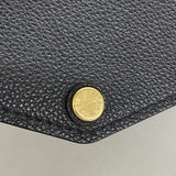 【6ia0148】ルイヴィトン 長財布 モノグラム・アンプラント ポルトフォイユサラ M82257 ノワール【中古】レディース