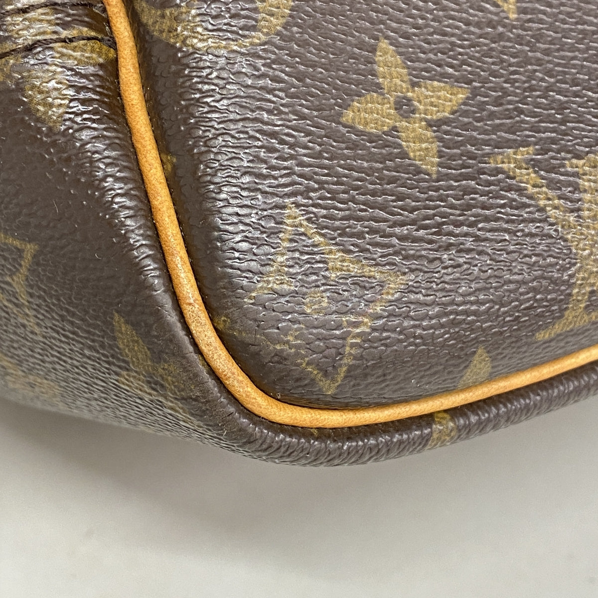 【6ia0152】ルイヴィトン ハンドバッグ モノグラム ドーヴィル M47270 ブラウン【中古】レディース