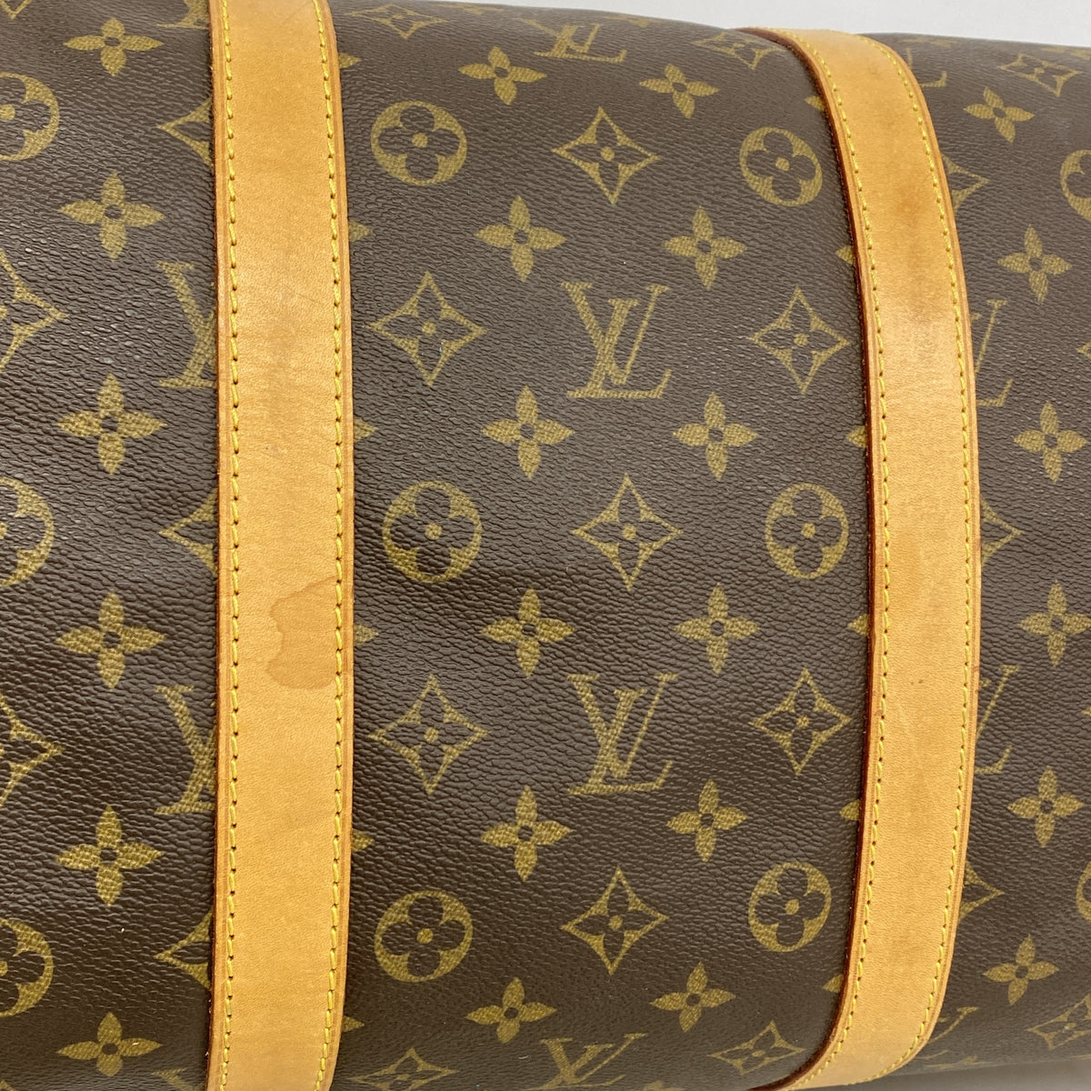 【6ia0153】ルイヴィトン ボストンバッグ モノグラム キーポルバンドリエール55 M41414 ブラウン【中古】メンズ レディース ユニセックス