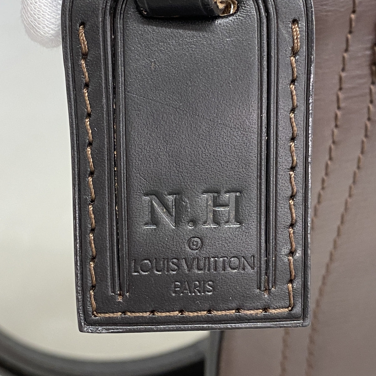 【6ia0156】ルイヴィトン ショルダーバッグ ユタ サックプラ M92073 カフェ【中古】メンズ