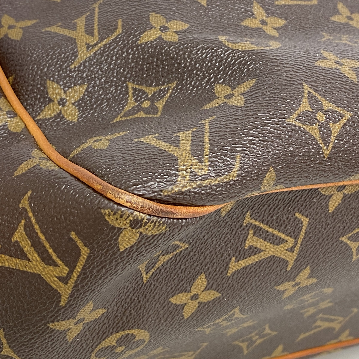 【6ia0157】ルイヴィトン トートバッグ モノグラム バティニョールオリゾンタル M51154 ブラウン【中古】レディース