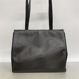 【6ia0159】サルヴァトーレフェラガモ トートバッグ ヴァラ レザー ブラック ゴールド金具【中古】レディース