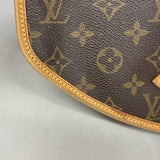 【6ia0162】ルイヴィトン ショルダーバッグ モノグラム ソミュール30 M42256 ブラウン【中古】レディース