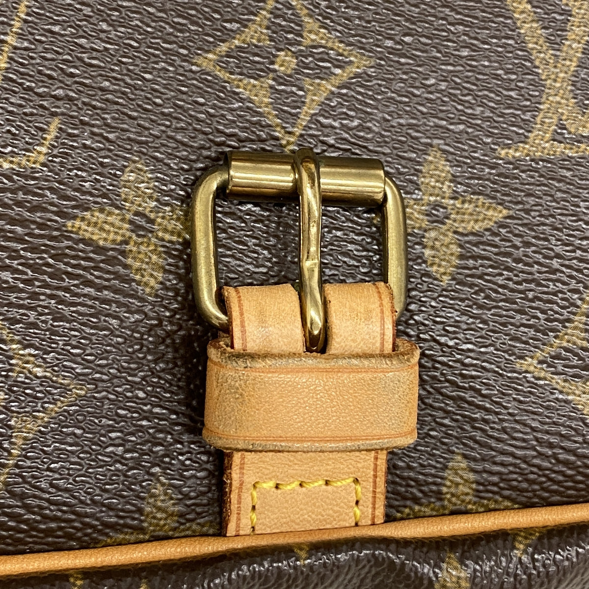 【6ia0162】ルイヴィトン ショルダーバッグ モノグラム ソミュール30 M42256 ブラウン【中古】レディース