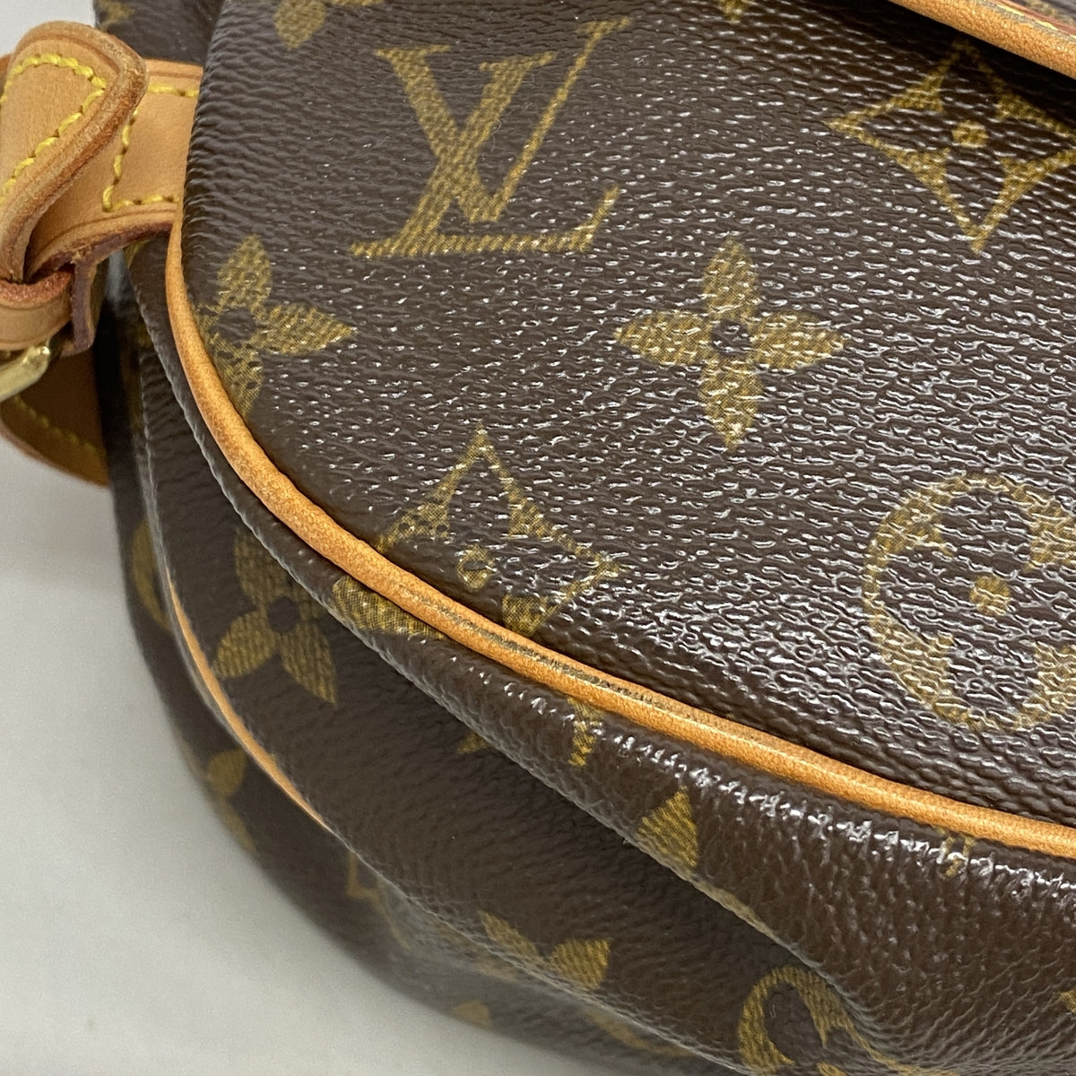 【6ia0162】ルイヴィトン ショルダーバッグ モノグラム ソミュール30 M42256 ブラウン【中古】レディース