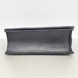 【6ia0175】クリスチャンディオール ショルダーバッグ ディオラマ レザー ブラック ゴールド金具【中古】レディース