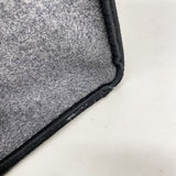 【6ia0181】フェンディ トートバッグ フェルト グレー ゴールド金具【中古】レディース