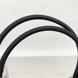 【6ia0181】フェンディ トートバッグ フェルト グレー ゴールド金具【中古】レディース