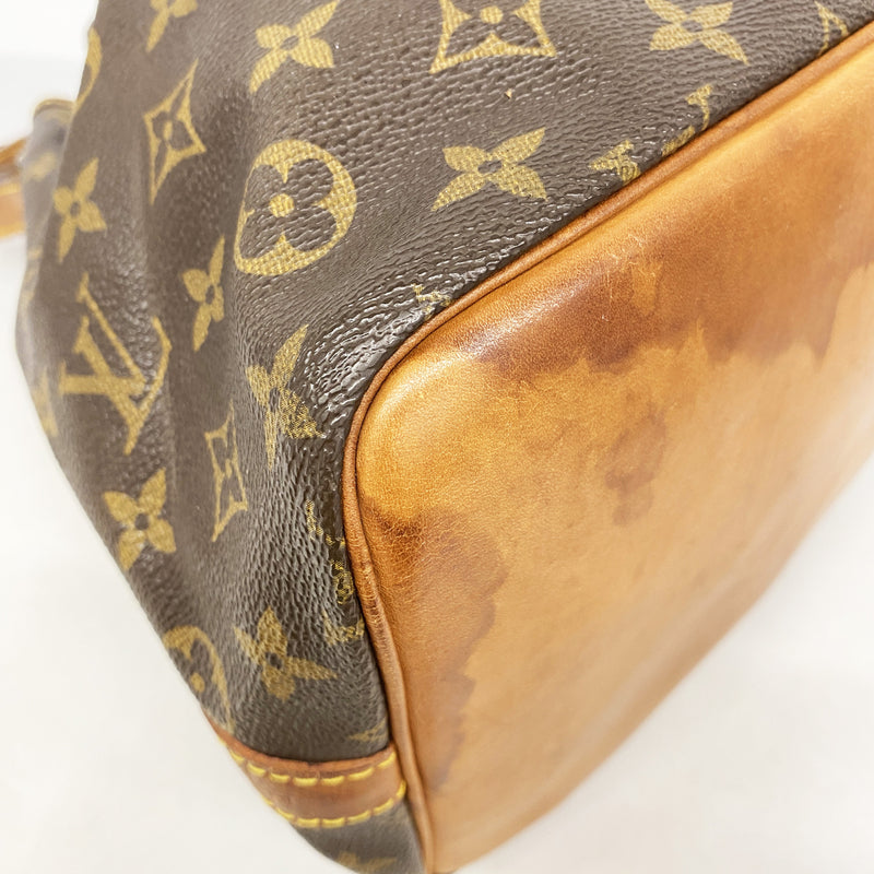 【6ia0187】ルイヴィトン ショルダーバッグ モノグラム プチノエ M42226 ブラウン【中古】レディース