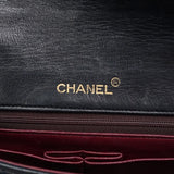 【6ia0191】シャネル ショルダーバッグ マトラッセ チェーンショルダー ラムスキン ネイビー ゴールド金具【中古】レディース