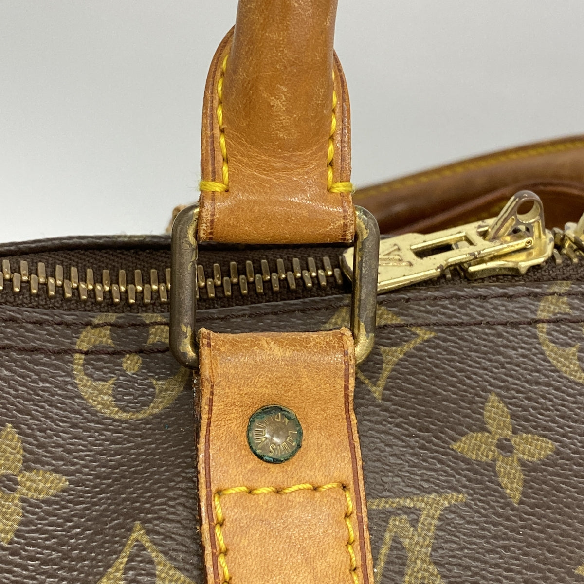【6ia0197】ルイヴィトン ボストンバッグ モノグラム キーポル45 M41428 ブラウン【中古】メンズ レディース ユニセックス