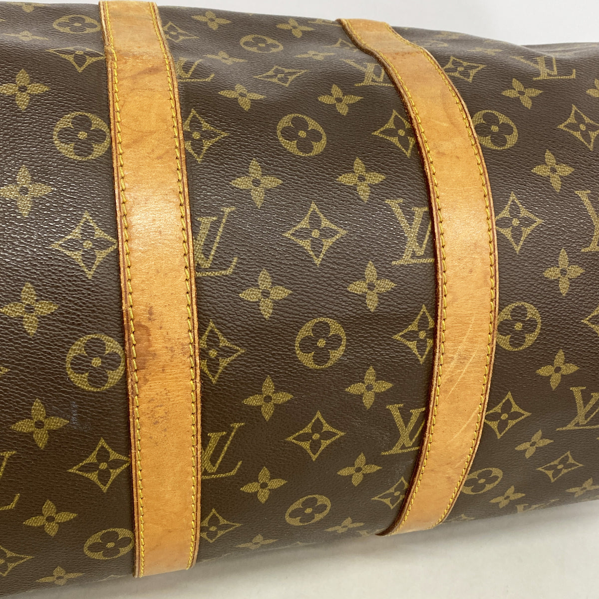 【6ia0197】ルイヴィトン ボストンバッグ モノグラム キーポル45 M41428 ブラウン【中古】メンズ レディース ユニセックス