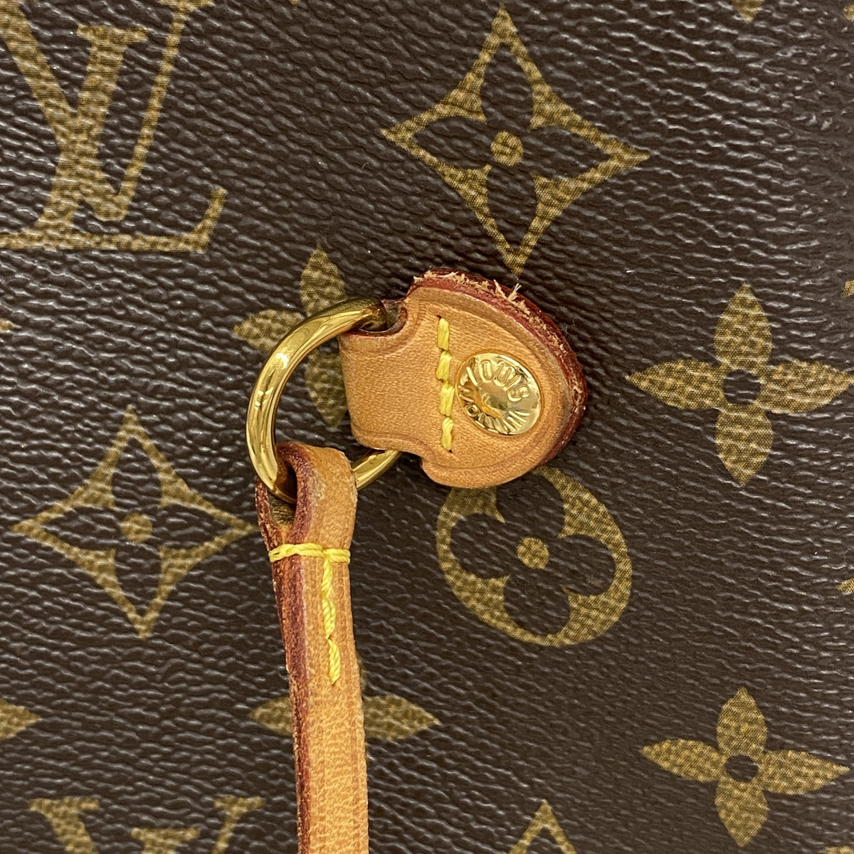 【6ia0201】ルイヴィトン トートバッグ モノグラム ネヴァーフルMM M41178 ピヴォワンヌ【中古】レディース
