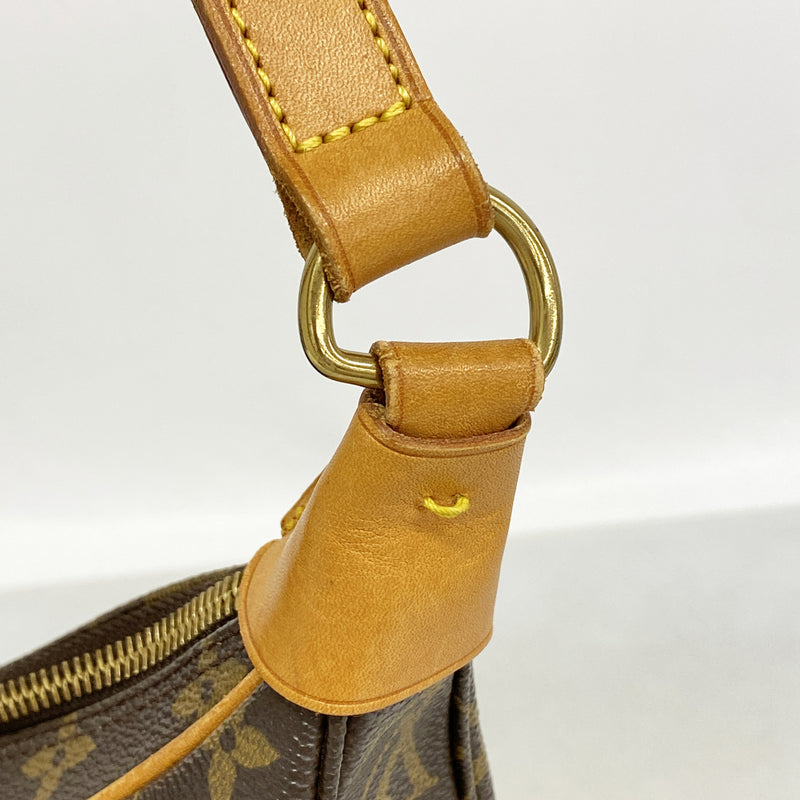 【6ia0213】ルイヴィトン ショルダーバッグ モノグラム ブローニュ30 M51265 ブラウン【中古】レディース