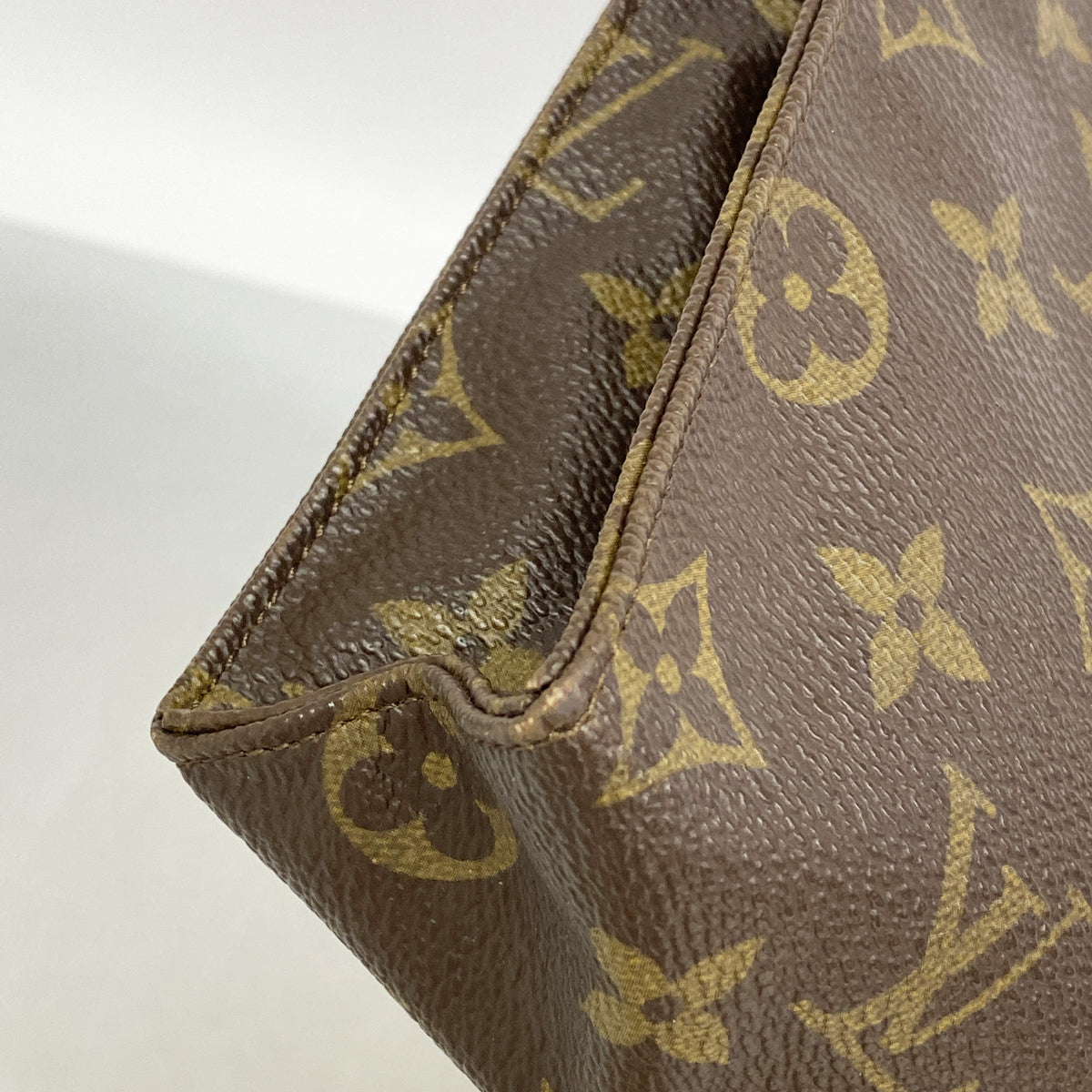 【6ia0214】ルイヴィトン ポーチ モノグラム ポッシュトワレット26 M47542 ブラウン【中古】レディース
