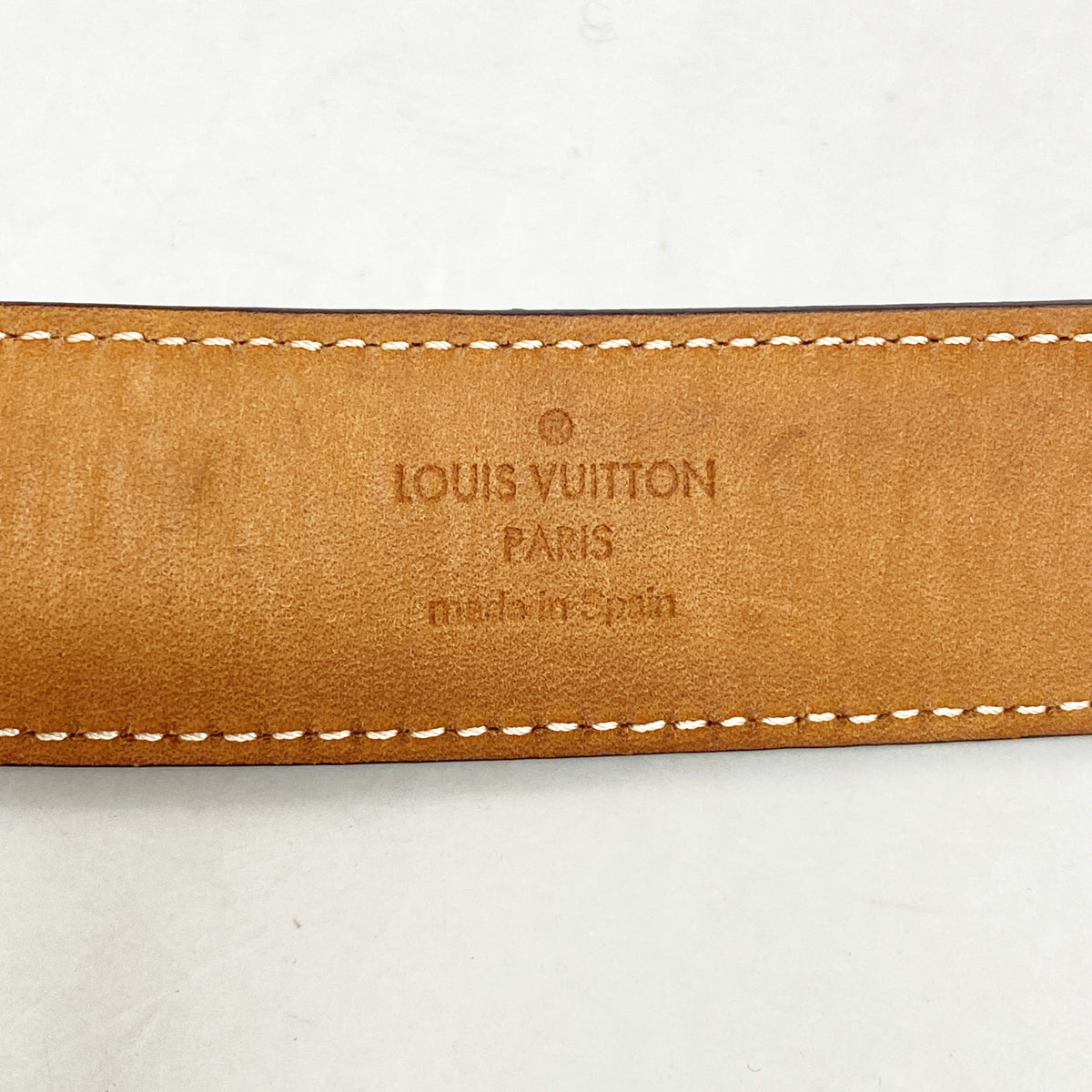 【6ia0215】ルイヴィトン ベルト モノグラム サンチュールエリプス M6919 ブラウン【中古】メンズ レディース ユニセックス