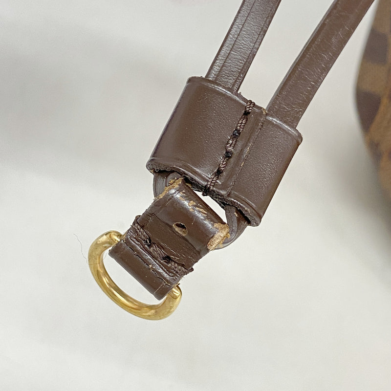 【6ia0219】ルイヴィトン トートバッグ ダミエ ネヴァーフルMM N51105 エベヌ【中古】レディース