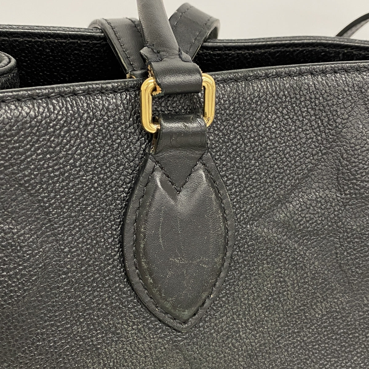 【6ia0220】ルイヴィトン トートバッグ モノグラム・アンプラント オンザゴーGM M44925 ノワール 2wayバッグ【中古】レディース