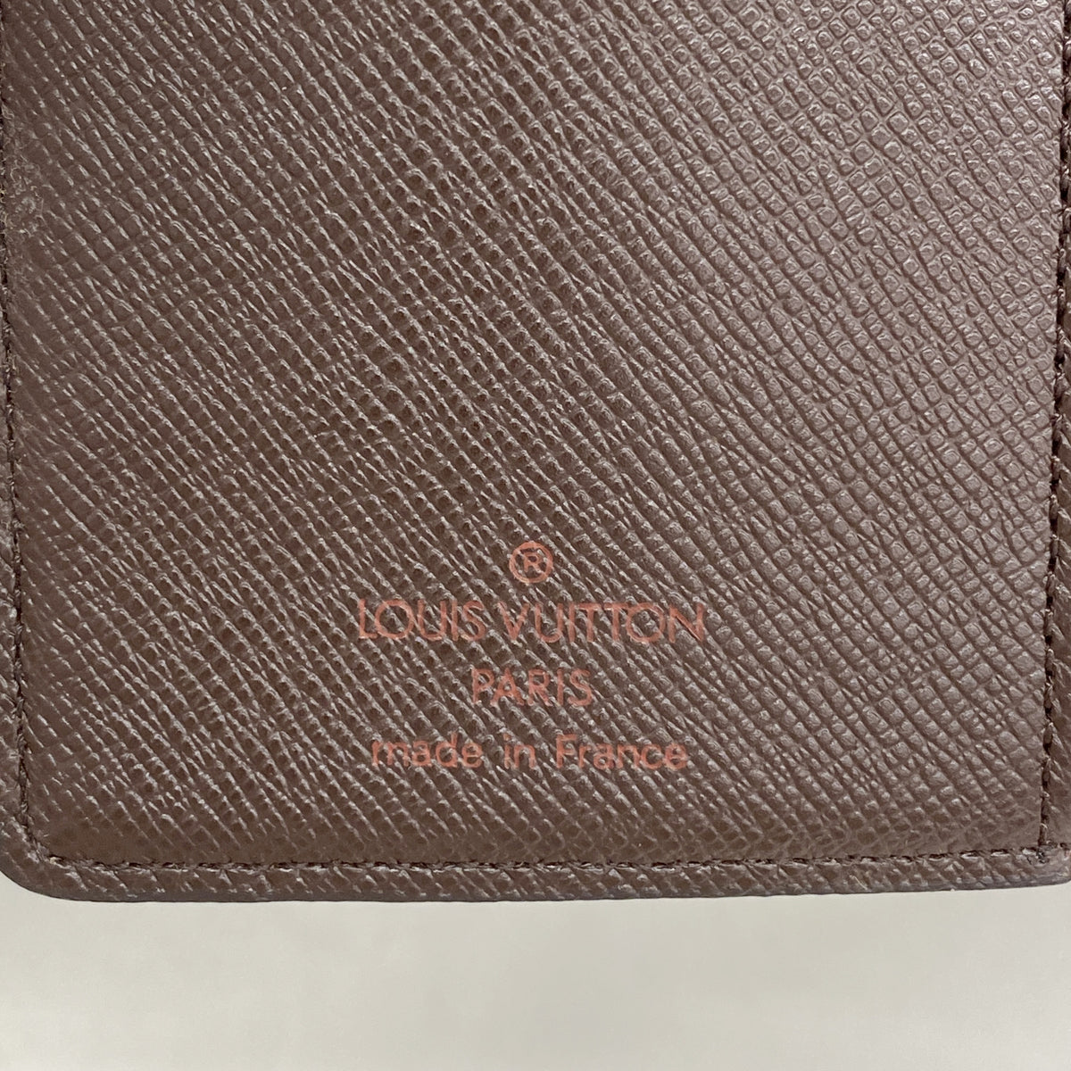 【6ia0223】ルイヴィトン 財布 ダミエ ポルトモネビエヴィエノワ N61664 エベヌ【中古】レディース