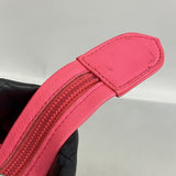 【6ia0227】シャネル トートバッグ カンボン ラムスキン ブラック シルバー金具【中古】レディース