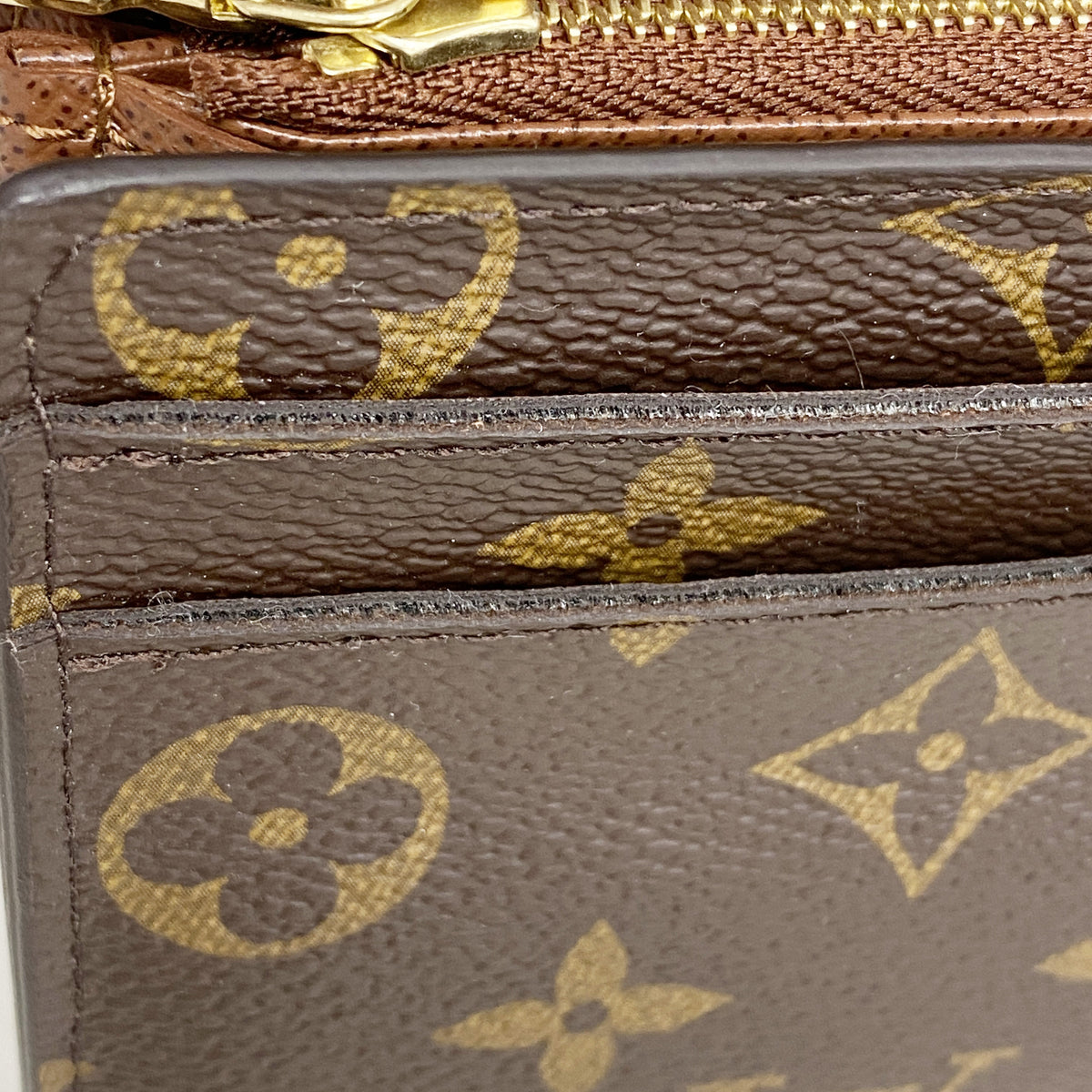 【6ia0235】ルイヴィトン 長財布 モノグラム ポルトフォイユサラ M60531 ブラウン【中古】メンズ レディース ユニセックス