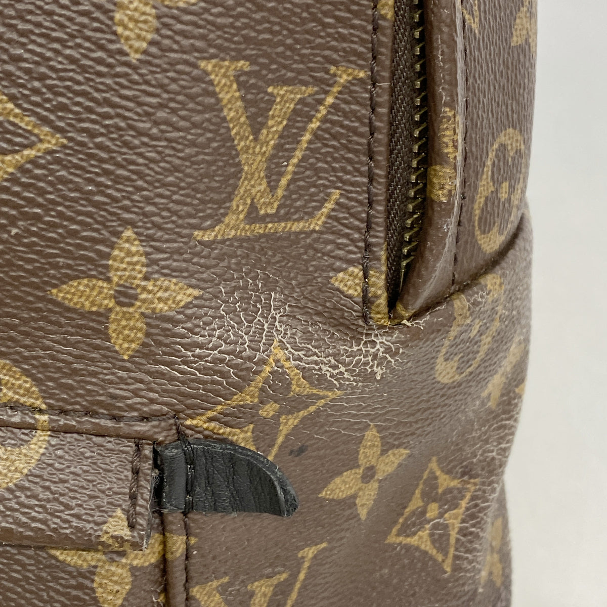 【6ia0237】ルイヴィトン リュック・デイパック モノグラム パームスプリングスバックパックMM M44874 ブラウン【中古】レディース