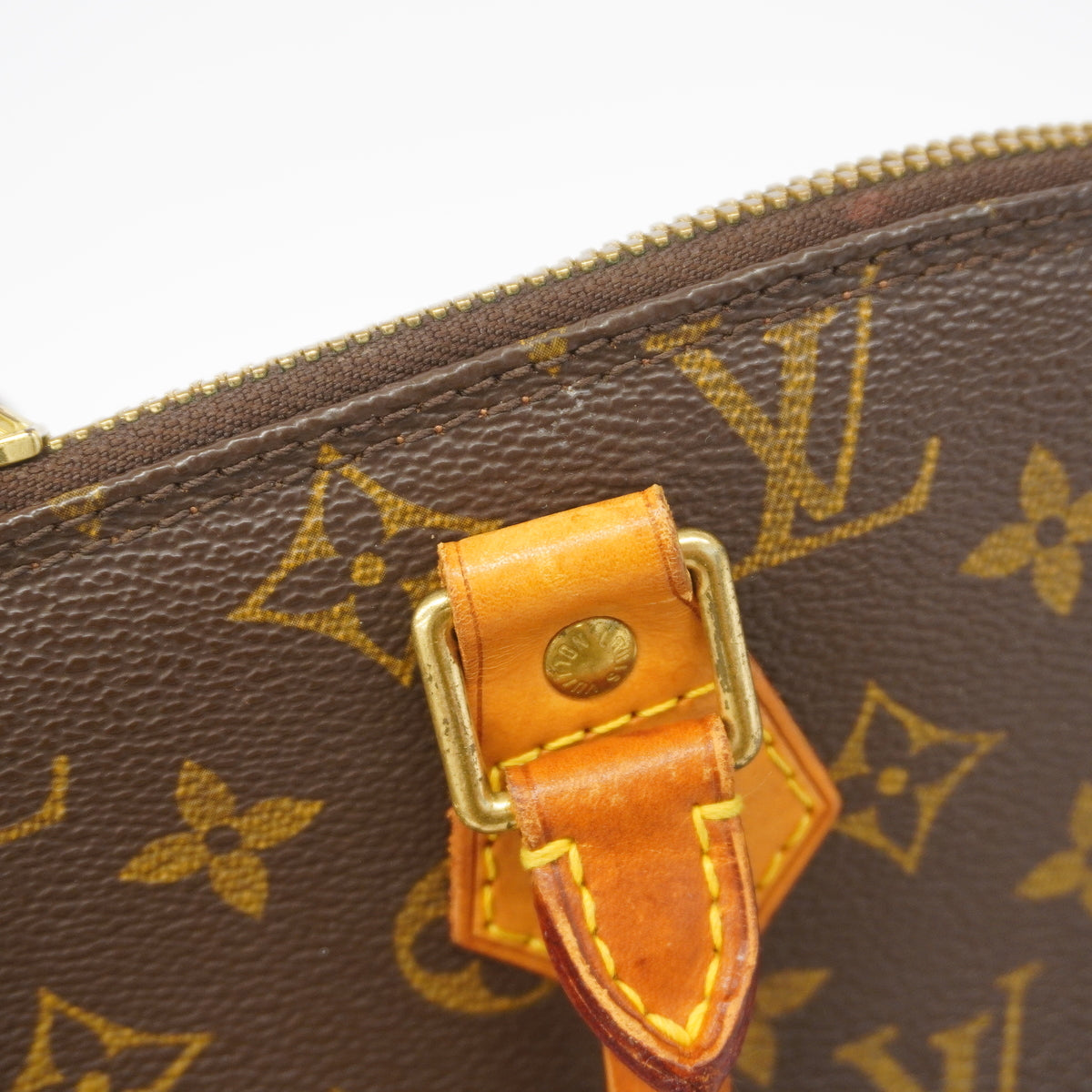 【6ia0245】ルイヴィトン ハンドバッグ モノグラム アルマ M51130 ブラウン【中古】レディース