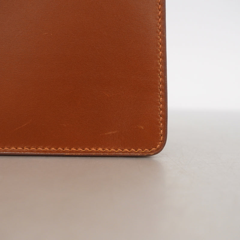 【6ia0250】エルメス ハンドバッグ ホワイトバスTPM ボックスカーフ ノアゼット ゴールド金具 □G刻印【中古】レディース