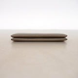 【6ia0252】エルメス カードケース カルヴィヴェルソ ヴォーエプソン エタン/ヴェールクリケット シルバー金具 Y刻印【中古】メンズ レディース ユニセックス