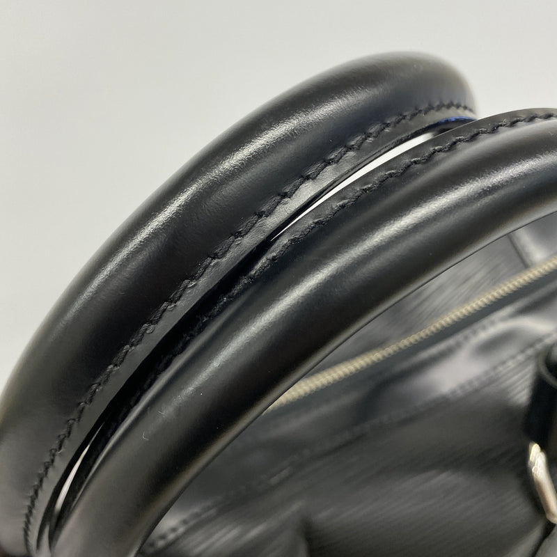【6ia0253】ルイヴィトン ボストンバッグ エピ ブルシェ50 M42372 ノワール 2wayバッグ【中古】メンズ レディース ユニセックス