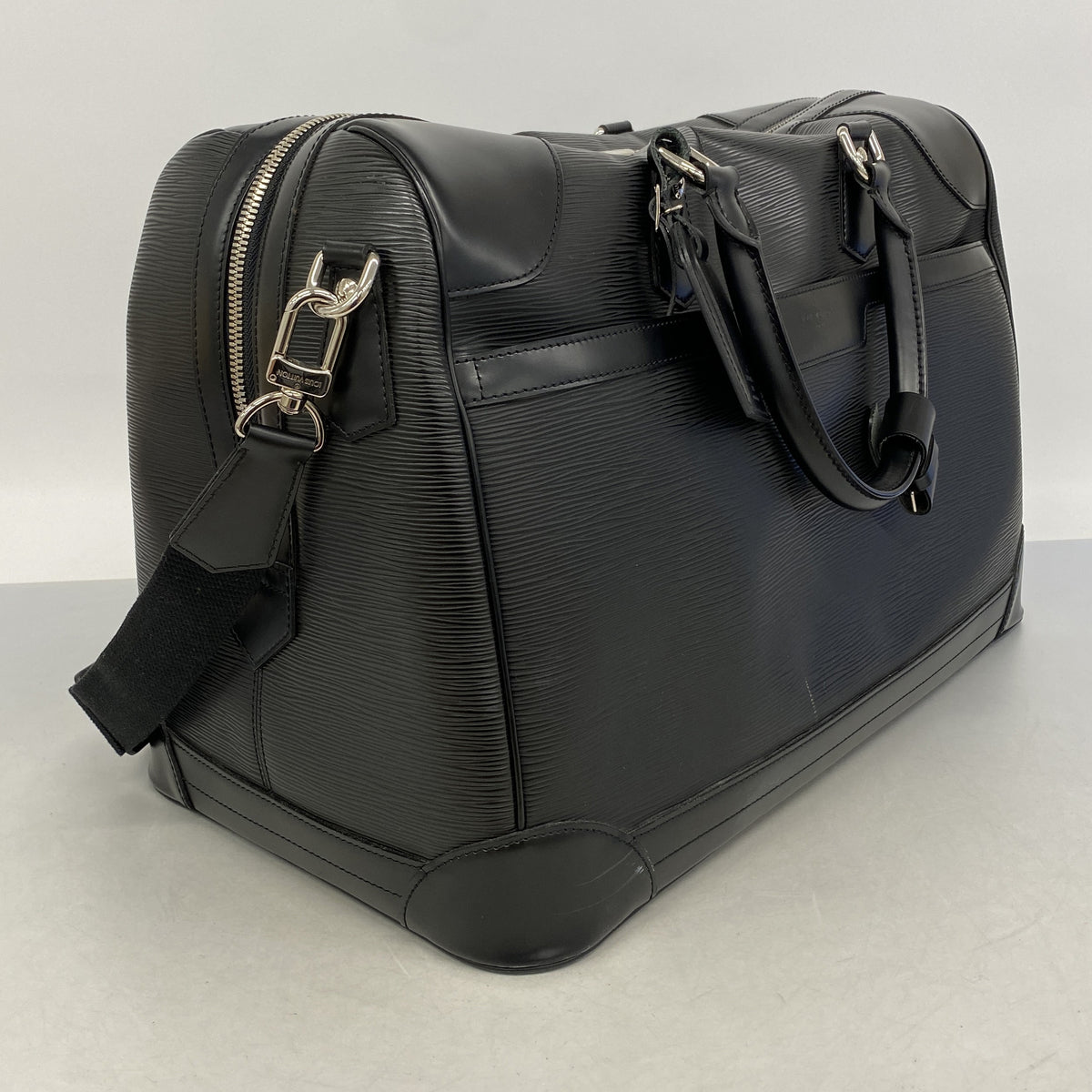 【6ia0253】ルイヴィトン ボストンバッグ エピ ブルシェ50 M42372 ノワール 2wayバッグ【中古】メンズ レディース ユニセックス