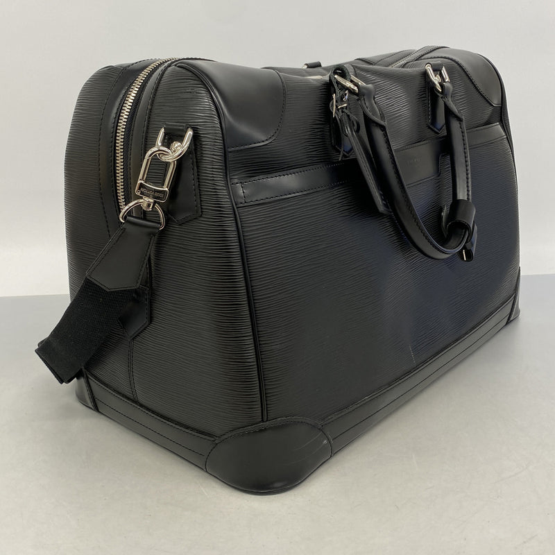 【6ia0253】ルイヴィトン ボストンバッグ エピ ブルシェ50 M42372 ノワール 2wayバッグ【中古】メンズ レディース ユニセックス