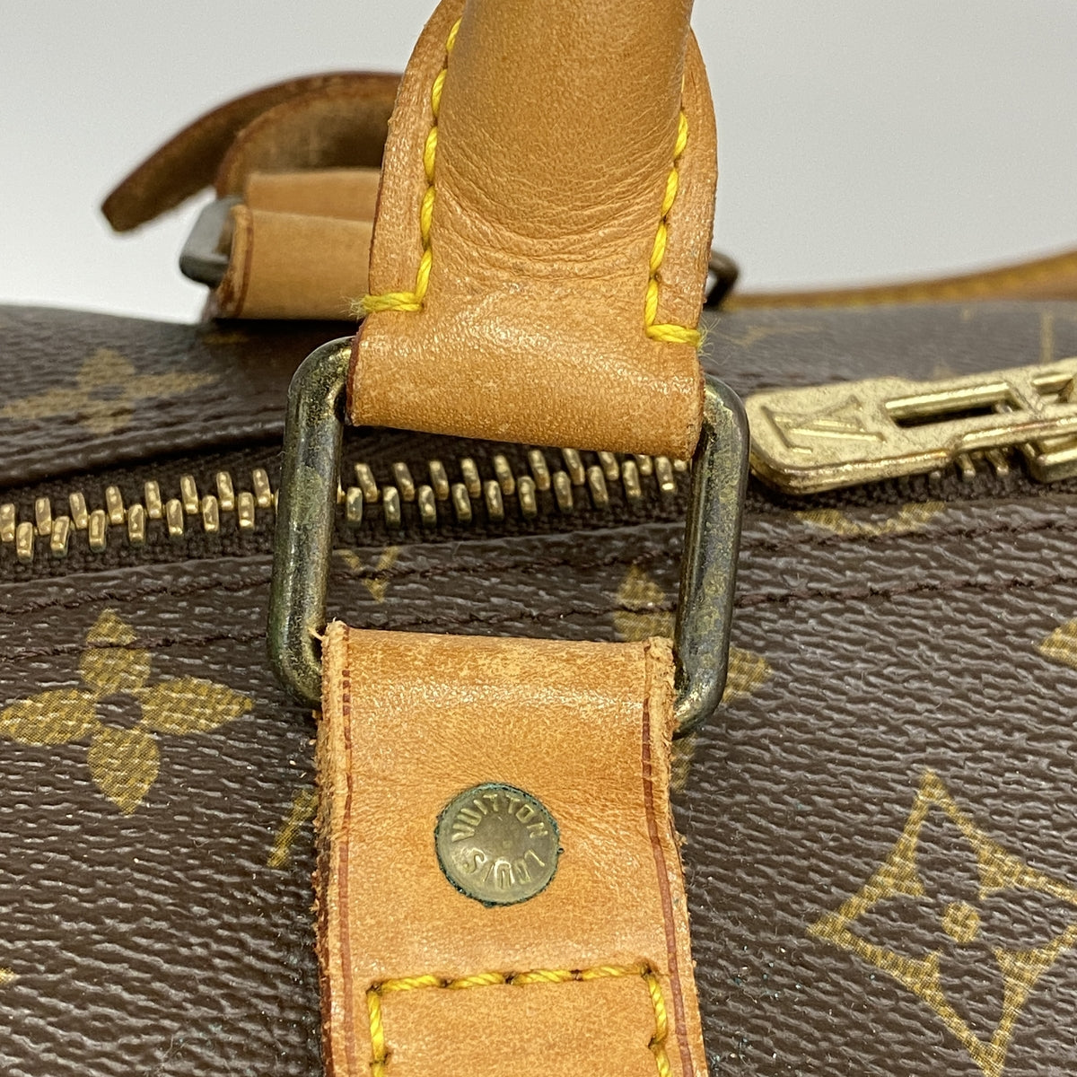【6ia0255】ルイヴィトン ボストンバッグ モノグラム キーポル60 M41422 ブラウン【中古】メンズ レディース ユニセックス