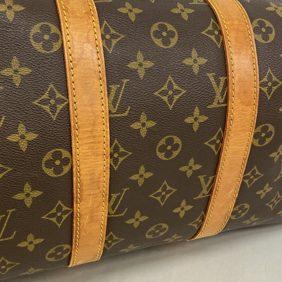 【6ia0256】ルイヴィトン ボストンバッグ モノグラム キーポル45 M41428 ブラウン【中古】メンズ レディース ユニセックス