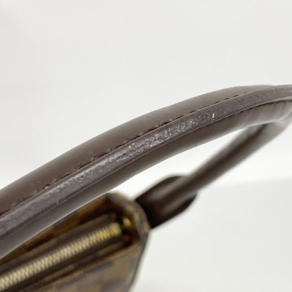 【6ia0257】ルイヴィトン ショルダーバッグ ダミエ ルーピングMM N51157 エベヌ SPO【中古】レディース