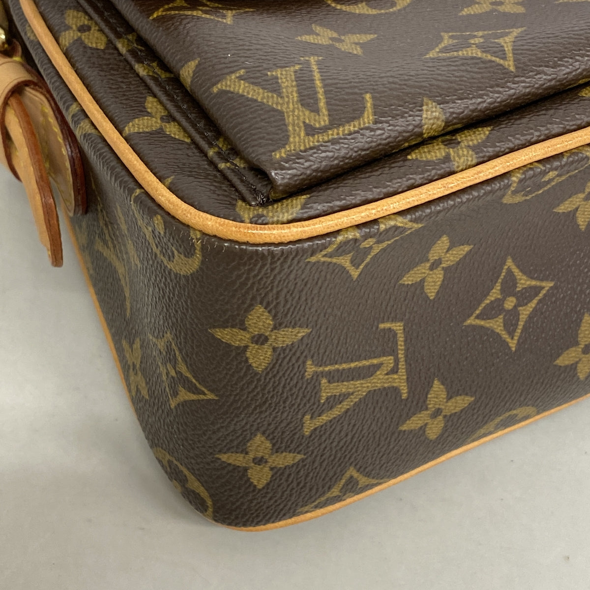 【6ia0259】ルイヴィトン ショルダーバッグ モノグラム ヴィバシテMM M51164 ブラウン【中古】レディース