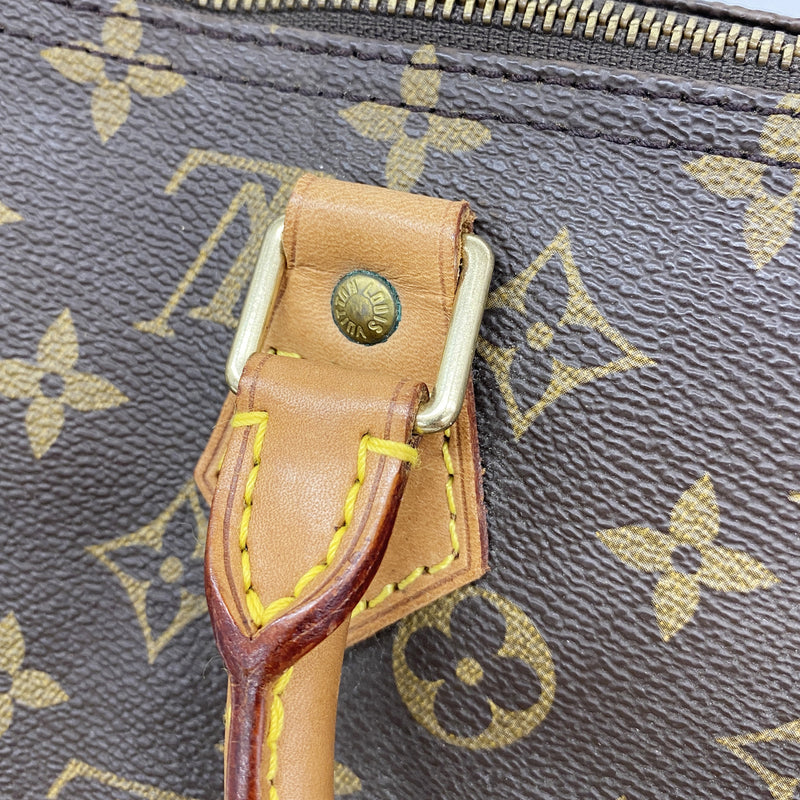 【6ia0266】ルイヴィトン ハンドバッグ モノグラム スピーディ40 M41106 ブラウン【中古】レディース