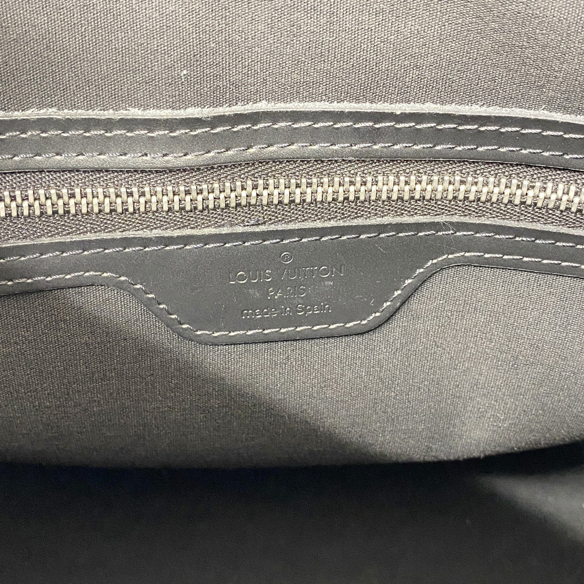 【6ia0269】ルイヴィトン トートバッグ モノグラム・マット ストックトン M55112 ノワール【中古】レディース