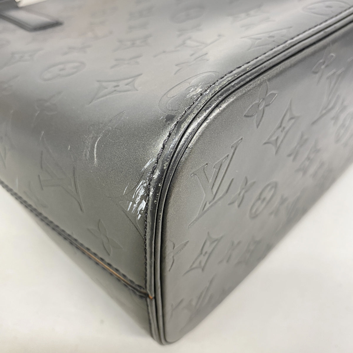 【6ia0269】ルイヴィトン トートバッグ モノグラム・マット ストックトン M55112 ノワール【中古】レディース