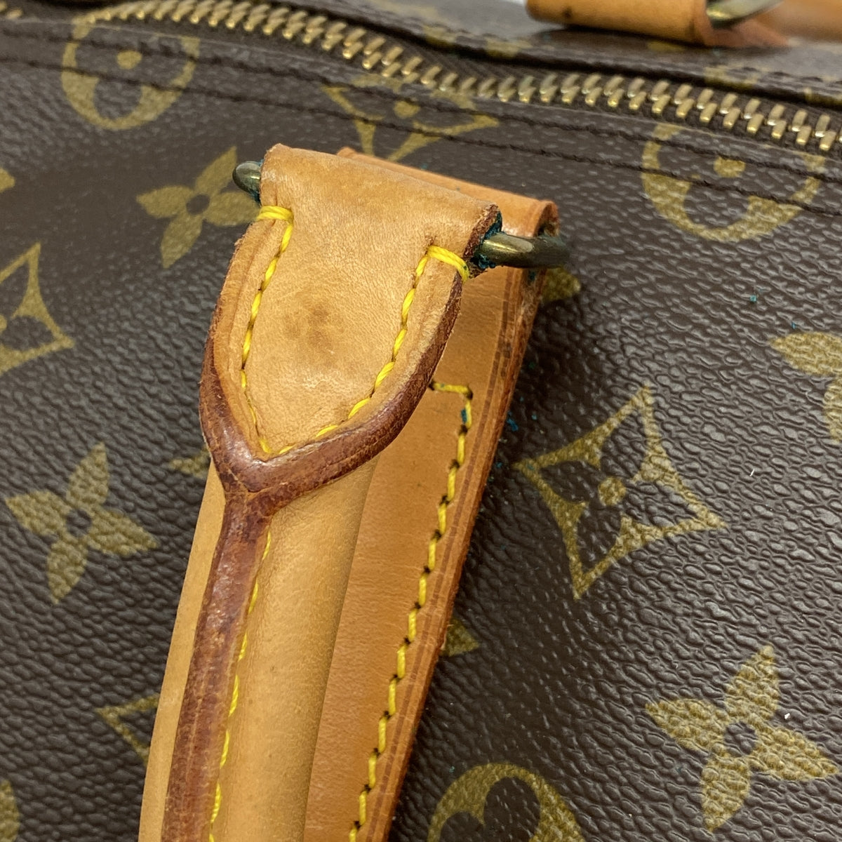 【6ia0278】ルイヴィトン ボストンバッグ モノグラム キーポルバンドリエール55 M41414 ブラウン【中古】メンズ レディース ユニセックス