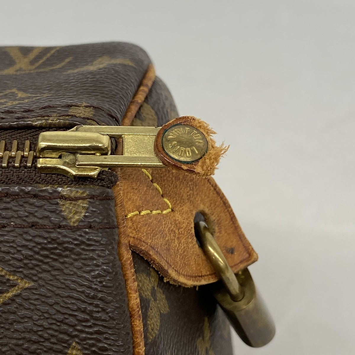 【6ia0281】ルイヴィトン ハンドバッグ モノグラム スピーディ30 M41108 ブラウン【中古】レディース