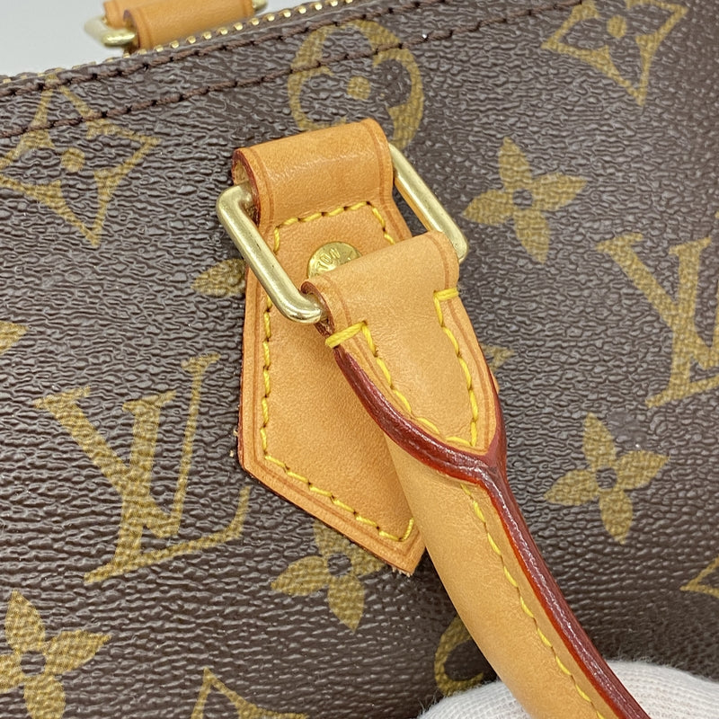 【6ia0282】ルイヴィトン ハンドバッグ モノグラム スピード25 M41109 ブラウン【中古】レディース
