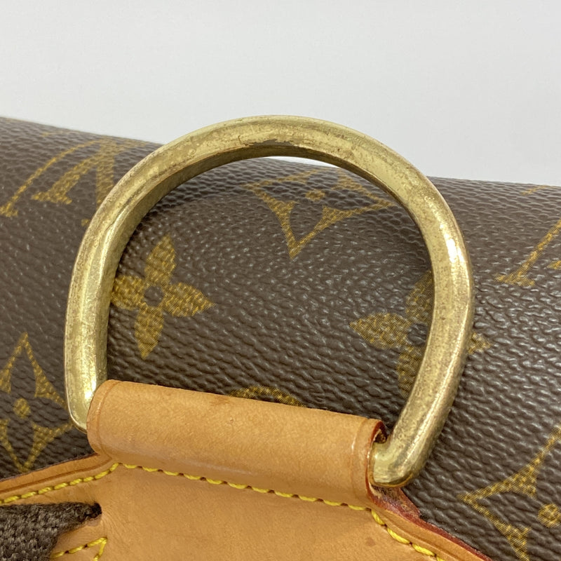 【6ia0288】ルイヴィトン リュック・デイパック モノグラム モンスリGM M51135 ブラウン【中古】メンズ レディース ユニセックス
