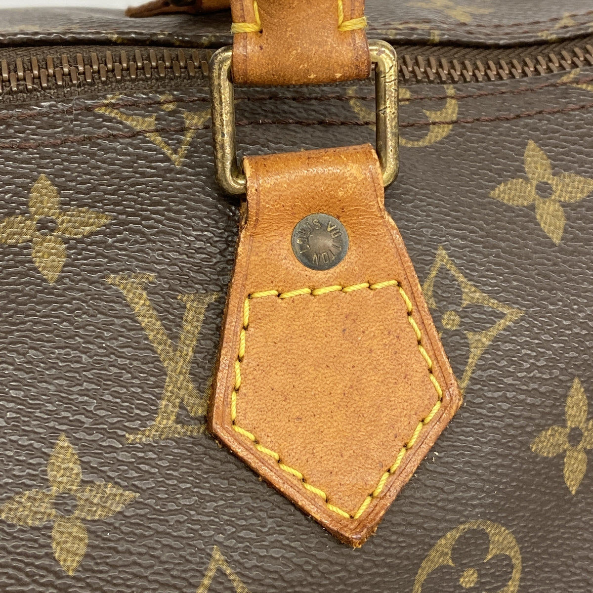 【6ia0289】ルイヴィトン ハンドバッグ モノグラム スピーディ35 M41107 ブラウン【中古】レディース