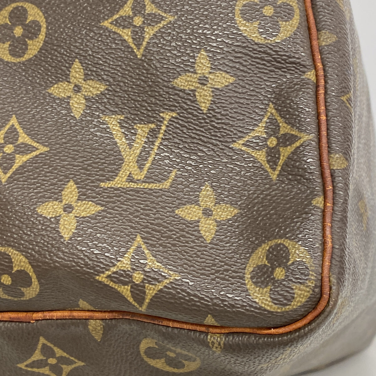 【6ia0289】ルイヴィトン ハンドバッグ モノグラム スピーディ35 M41107 ブラウン【中古】レディース