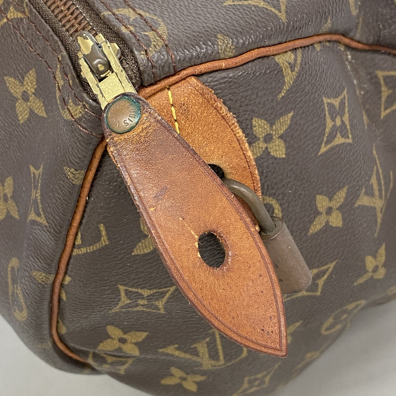 【6ia0289】ルイヴィトン ハンドバッグ モノグラム スピーディ35 M41107 ブラウン【中古】レディース