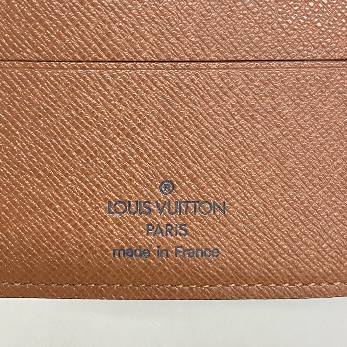 【6ia0292】ルイヴィトン パスポートケース モノグラム ブラウン【中古】メンズ レディース ユニセックス
