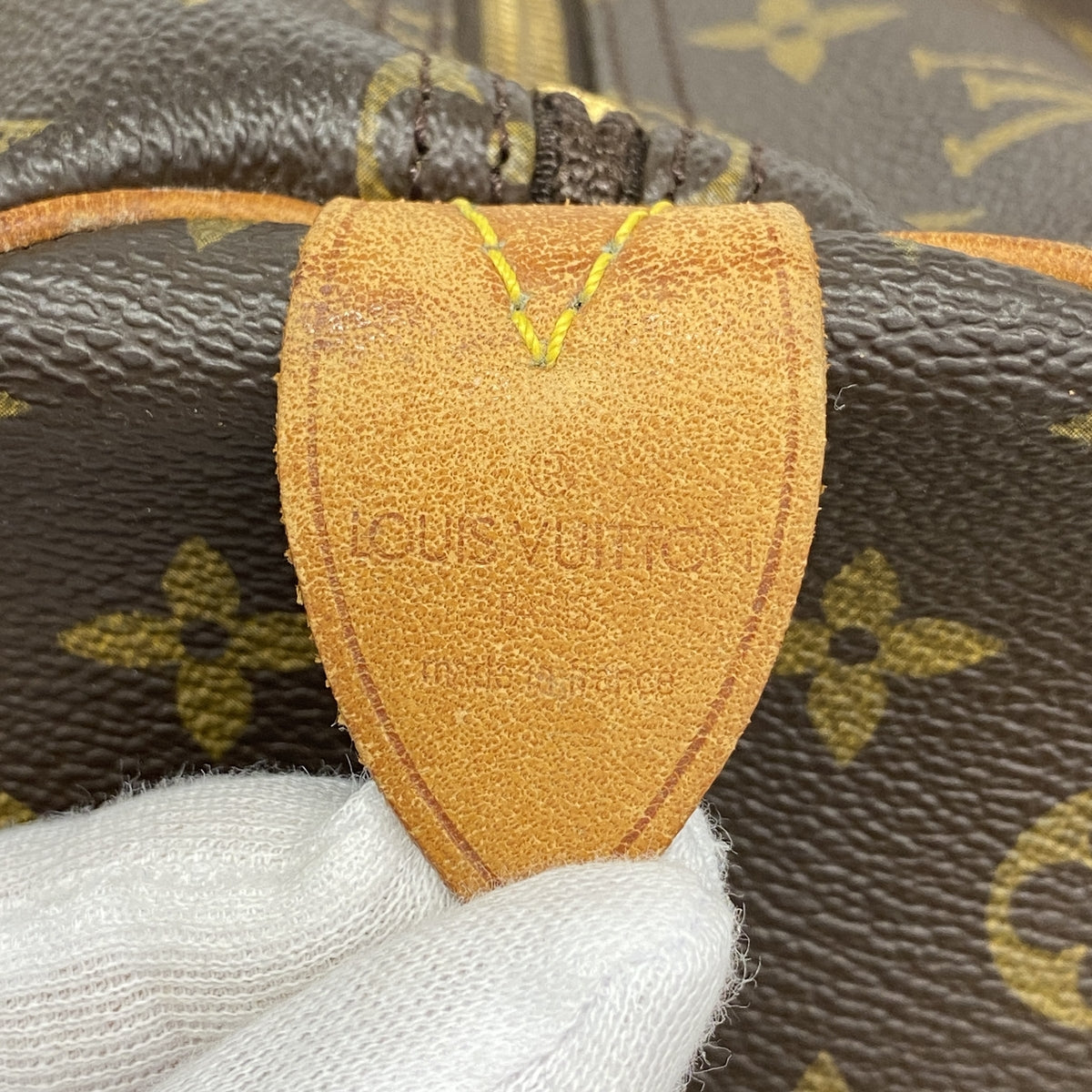 【6ia0299】ルイヴィトン ボストンバッグ モノグラム キーポル55 M41424 ブラウン【中古】メンズ レディース ユニセックス