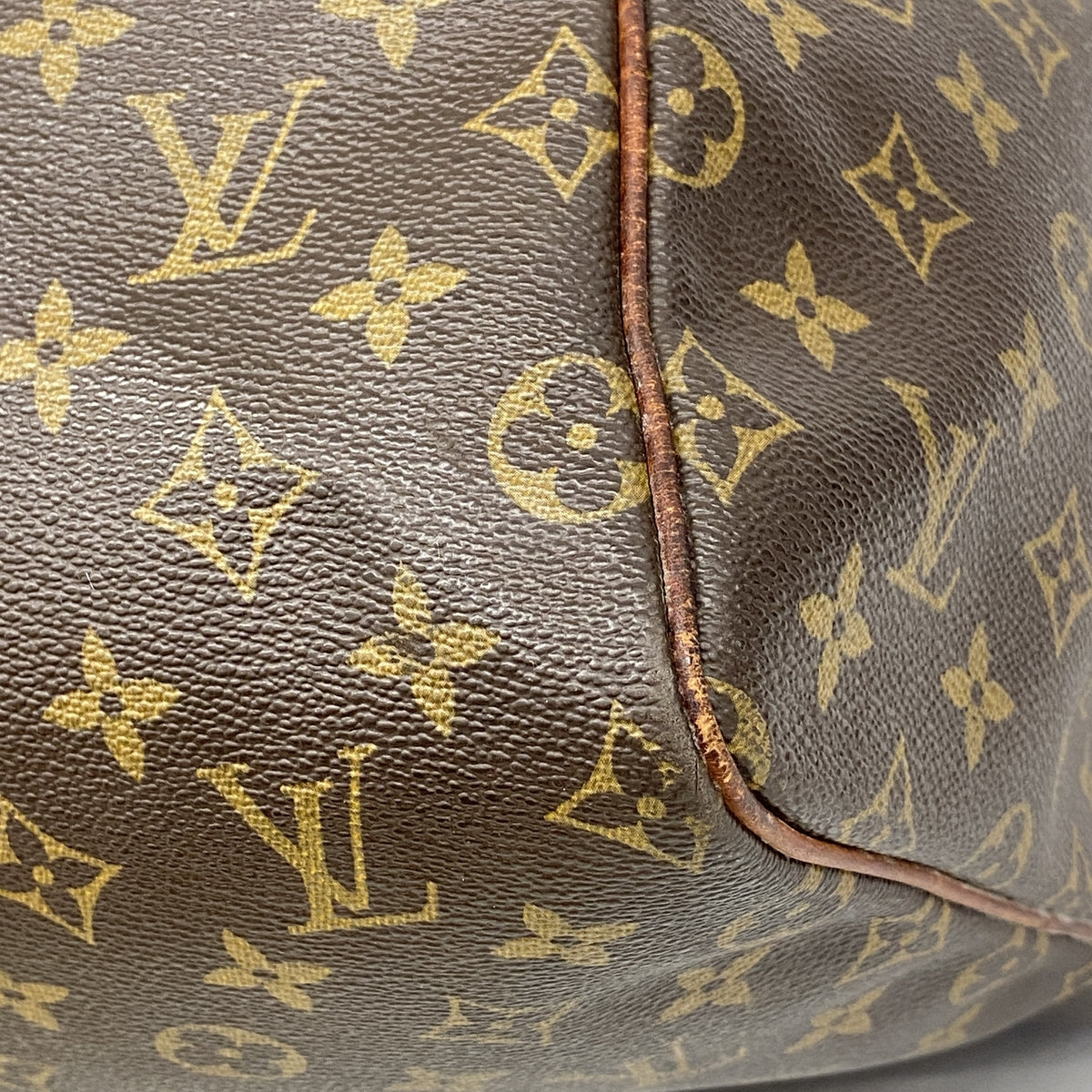 【6ia0299】ルイヴィトン ボストンバッグ モノグラム キーポル55 M41424 ブラウン【中古】メンズ レディース ユニセックス